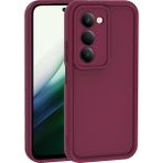 Pilanix Xiaomi Redmi 15 Kılıf Kamera Korumalı Ultra Korumalı Ananas Silikon - Bordo