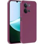 Pilanix Xiaomi Redmi 15C Kılıf Kamera Korumalı Içi Süet Lansman Silikon - Bordo