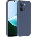 Pilanix Xiaomi Redmi 15C Kılıf Kamera Korumalı Içi Süet Lansman Silikon - Lacivert