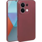 Pilanix Xiaomi Redmi 15C Kılıf Kamera Korumalı Ince Mat Silikon - Bordo