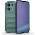 Pilanix Xiaomi Redmi 15C Kılıf Kamera Korumalı Oyuk Desenli Lux Etnik Silikon - Yeşil