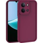 Pilanix Xiaomi Redmi 15C Kılıf Kamera Korumalı Ultra Korumalı Ananas Silikon - Bordo