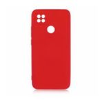 Pilanix Xiaomi Redmi 9C Kılıf Kamera Korumalı İçi Süet Mara Lansman Silikon Kırmızı