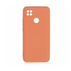 Pilanix Xiaomi Redmi 9C Kılıf Kamera Korumalı İçi Süet Mara Lansman Silikon Turuncu