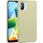 Pilanix Xiaomi Redmi A1 Kılıf Ultra Ince Mat Silikon - Gold