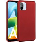 Pilanix Xiaomi Redmi A1 Kılıf Ultra Ince Mat Silikon - Kırmızı