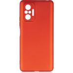 Pilanix Xiaomi Redmi Note 10 Pro Kılıf Ultra İnce Mat Silikon Kırmızı