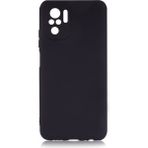 Pilanix Xiaomi Redmi Note 10S Kılıf Ultra İnce Mat Silikon Siyah