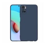 Pilanix Xiaomi Redmi Note 11 Kılıf İçi Süet Renkli Mara Lansman Silikon Lacivert