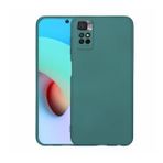 Pilanix Xiaomi Redmi Note 11 Kılıf İçi Süet Renkli Mara Lansman Silikon Yeşil