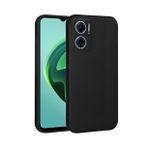 Pilanix Xiaomi Redmi Note 11E Kılıf Kamera Korumalı İnce Mat Silikon Siyah