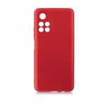 Pilanix Xiaomi Redmi Note 11S Global Kılıf Ultra İnce Mat Silikon Kırmızı
