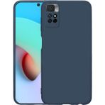 Pilanix Xiaomi Redmi Note 11S Kılıf İçi Süet Renkli Mara Lansman Silikon Lacivert