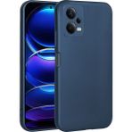 Pilanix Xiaomi Redmi Note 12 5g Kılıf Ultra Ince Kamera Korumalı Mat Silikon - Lacivert