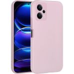 Pilanix Xiaomi Redmi Note 12 5g Kılıf Ultra Ince Kamera Korumalı Mat Silikon - Rose Gold