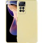 Pilanix Xiaomi Redmi Note 12 Pro 4g Kılıf Ultra Ince Mat Silikon - Gold