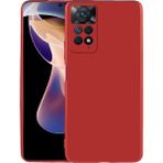 Pilanix Xiaomi Redmi Note 12 Pro 4g Kılıf Ultra Ince Mat Silikon - Kırmızı