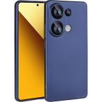 Pilanix Xiaomi Redmi Note 13 Pro 4g Kılıf Kamera Korumalı Ince Mat Silikon - Lacivert