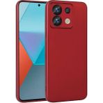 Pilanix Xiaomi Redmi Note 13 Pro 5g Kılıf Kamera Korumalı Ince Mat Silikon - Kırmızı