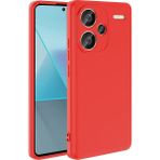 Pilanix Xiaomi Redmi Note 13 Pro Plus 5g Kılıf Kamera Korumalı Renkli Içi Süet Lansman Silikon - Kırmızı