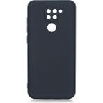 Pilanix Xiaomi Redmi Note 9 Kılıf Kamera Korumalı İçi Süet Mara Lansman Silikon Siyah