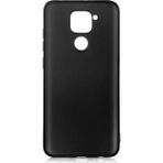 Pilanix Xiaomi Redmi Note 9 Kılıf Ultra İnce Mat Silikon Siyah