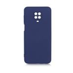 Pilanix Xiaomi Redmi Note 9 Pro Kılıf Kamera Korumalı İçi Süet Mara Lansman Silikon Lacivert