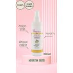 Pilates Annesi Isıya Dayanıklı Saç Bakım Spreyi 200 ml – Argan Yağı ve Keratin Sütü ile Yıpranmış Saçları Onarıcı ve Besleyici