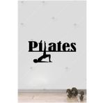 Pilates Duvar Dekor Hediyelik Eşya Ahşap Plates Tablo