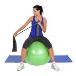 PİLATES & YOGA EGZERSİZ BANDI , THERABAND SİYAH RENK(EN GÜÇLÜ) 1.5 MT
