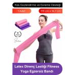 #Pilatesbandı Pilates Bandı Latex Direnç Lastiği Fitness Yoga Egzersiz Esneme Kas Güçlendirme Spor Bandı Dayanıklı Elast