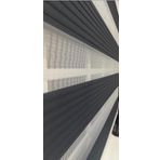 Pileli Antrasit Zebra Stor Kaliteli Güneşlik Perde STB-131
