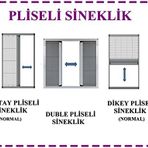 PİLELİ SİNEKLİK PENCERE,SİNEKLİK PLİSE SİNEKLİK,AKORDİYON,PENCERE İÇİN