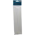 Pileli Store 25PCS Beyaz 3.6X250MM Plastik Cırt Kelepçe (4887) - 1 - Renkli