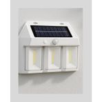 Pileli Store 3 In 1 Solar Duvar Lambası – IP65 Su Geçirmez, Hareket Sensörlü - Renkli