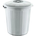 Pileli Store 35 Lt Kapaklı Yuvarlak Plastik Büyük Boy Çöp Kovası Su Et Kovası Balkon Kovası Bahçe Kovas� - 0 - 200 ml - Renkli