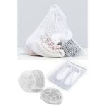 Pileli Store 3lü Yıkama File Seti - Ayakkabı Filesi-Plastik Aparatlı Sütyen Yıkama- Çamaşır Yıkama File - 0 - 19 L