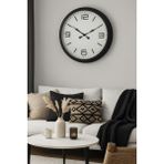 Pileli Store 60 cm Siyah Metal Dizayn Duvar Saati - 1 - Renkli