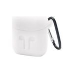 Pileli Store Ally Apple Airpods Için Silikon Kılıf ANAHTARLIKLI-(5775) - Yeşil