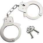 Pileli Store Anahtarlı Oyuncak Metal Kelepçe Polis Kelepçesi
