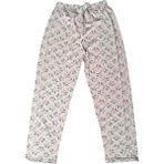Pileli Store Beli Lastikli Mevsimlik Viskon Penye Pantolon Krem - Renkli - -- - 2XL