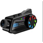 Pileli Store BT68 Motosiklet Kask Bluetooth Kulaklık 1080P Kamera Ses Kontrolü Video Kayıt Özellikli Interco - Renkli
