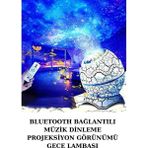 Pileli Store Dinozor Yumurtası Gece Masa Lambası Bluetooth Hoparlör 14 Renk Seçeneği
