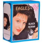 Pileli Store Eagle's Orijinal Hint Kınası Saç Boyası Siyah - Black Henna