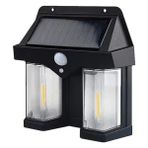 Pileli Store Fithome OR-228 Hareket Sensörlü Su Geçirmez Solar Bahçe Aydınlatma Duvar Lambası - 1 - Renkli