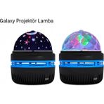 Pileli Store Galaxy Projektörlü Gece Lambası - Renkli - standart
