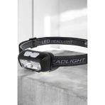 Pileli Store Kafa Lambası Kamp Lambası Sensörlü Şarjlı Ayarlanabilir - 1 - 0 - Siyah