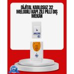 Pileli Store Kolay Kullanımlı Kablosuz Kapı Zili Şık ve Sade Tasarım - 001-Renkli