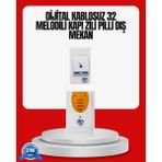 Pileli Store Kolay Kullanımlı Kablosuz Kapı Zili Şık ve Sade Tasarım - Renkli - 1