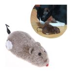 Pileli Store Kurmalı Kedi Eğitim Oyuncağı Tüylü Peluş Fare Yakalama Interaktif Sevimli Eğlenceli Oyuncak - 1 - Renkli
